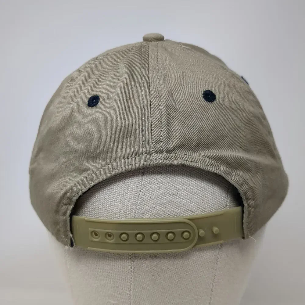 Tongass Trading Company Snapback Hat Beige One Size Alaska State Flag Cotton